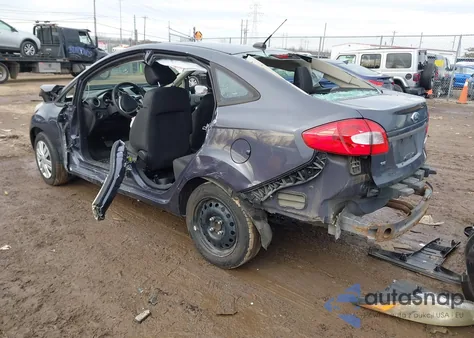 2013 Ford Fiesta Se из США, поврежденный, VIN 3FADP4BJ0DM155750